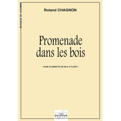 Promenade dans les bois for 4 flutes and clarinet