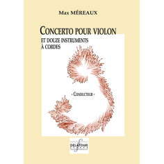 Concerto for violin and string orchestra (FULL SCORE)