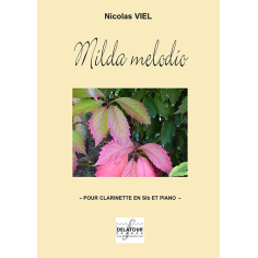 Milda melodio for clarinet and piano