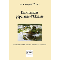 Dix chansons populaires d'Ukraine for clarinet and accordion