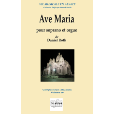 Ave Maria for soprano and organ