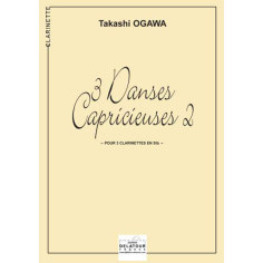3 danses capricieuses II for 3 clarinets