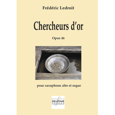 Chercheurs d'or for saxophone and organ
