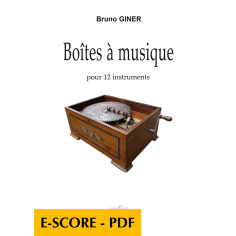 Music boxes for 12 instruments
