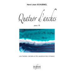 Quatuor d'anches for oboe, clarinet in sib, tenor saxophone and bassoon