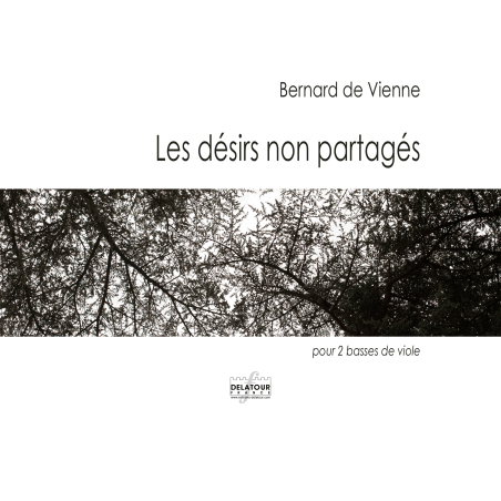 Les désirs non partagés for 2 bass violas